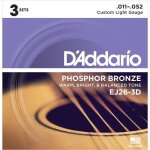 Daddario cordes acoustiques cdd ej26 - 3d