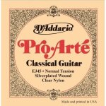 Daddario ej45 pro - arte normal jeu de cordes pour guitare classique tirant light . 028 - . 043 import ...