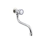 Adgo robinet mural cuisine bec en s pivotant 170 mm chrom� - sortie 3 / 4 t�te c�ramique