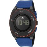 Adidas homme 44mm bracelet toile bleu boitier plastique quartz montre adp3274