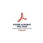 Adobe acrobat pro 2020 (pc) (3 appareil) - adobe cl� - livraison rapide 1h
