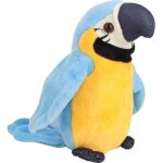 Jouet en peluche - speak - perroquet mignon - parle et enregistre - mixte - 3 ans et plus Jouet en peluche - speak - perroquet mignon - parle et enregistre - mixte - 3 ans et plus