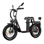 Adulte v�lo electrique drvetion et20 - moteur 1000 w - batterie samsung 20 ah - 20 pouces * 4. 0 pneus ...