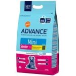 Croquettes chien - advance - sensitive mini - 3kg - petit - senior - digestibilit� am�lior�e