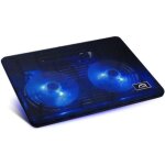 Advance refroidisseur pc airstream 15 - 2 ventilateurs led - noir