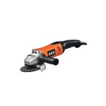 Aeg - meuleuse 125 mm 1500 w variateur de vitesse �crou fixtec carter orientable sans outil c�ble 4 m ...