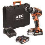 Aeg - perceuse - visseuse � percussion compacte 18v 50 nm 2 batt. pro lithium 20 ah chargeur mandrin ...