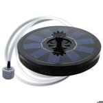 A�rateur d�tang solaire - pzcc - pompe flottante - tuyau dair - pierre � bulles - 5v / 1. 5w - 180x180 ...
