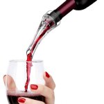 Aérateur de vin - accessoire de vin rouge - anti - goutte - design contemporain - sans bpa - 1 pièce Aérateur de vin - accessoire de vin rouge - anti - goutte - design contemporain - sans bpa - 1 pièce