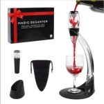 Aérateur à vin avec support magic décanteur à vin avec vin filtre support anti - gouttes bouchon à vin ... Aérateur à vin avec support magic décanteur à vin avec vin filtre support anti - gouttes bouchon à vin ...