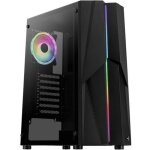 Bo�tier pc - aerocool - mecha - g v2 rgb - moyen tour - panneau vitr� - noir
