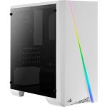 Bo�tier pc - aerocool - cylon mini - blanc - mini - tour - r�tro�clairage rgb