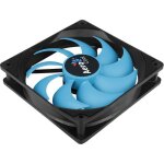 Aerocool ventilateur pour boitier pc motion 12 plus - 120 mm - noir avec ventilateur bleu