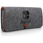 Housse - afaith - etui pour nintendo switch lite - anti - choc - rangement - gris