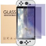 Afaith film de protection d?�cran anti - lumi�re bleue en verre tremp� pour nintendo switch oled mod�le ...
