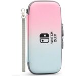 Afaith housse de protection sac de rangement pu gradient pour nintendo switch oled accessoire de poche ...