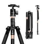 Afaith tr�pied monopode de voyage portable compact en alliage dluminium de magn�sium avec rotule pour ...