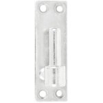 Afbat - gond platine bout carr� 16 h120mm zingu� blanc