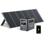 Aferiy g�n�rateur solaire 1800w avec 400w panneau solaire1024wh batterie lifepo4 avec app13 sortiesac ...