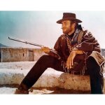 Affiche d�coration murale - fabulous - clint eastwood - vintage - 30x32cm - haute d�finition