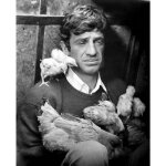 Affiche d�coration murale - fabulous - jean paul belmondo - noir et blanc - 30x37 cm - cin�ma