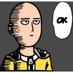 Affiche - fabulous - one punch man - saitama - 30x29cm - haute d�finition - r�sistante aux uv