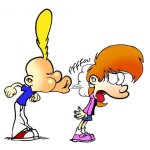 Affiche - titeuf - bande dessin�e - 31cm x 32cm - papier brillant - impression haute d�finition