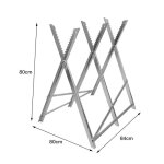 Ag chevalet  bches outil dextrieurchevalet de sciage chevalet de trononnage pliable 3 supports de ...
