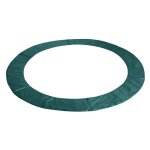 Aga couvre - ressorts ovale pour les trampolines 305 cm vert fonc� coussin de protection