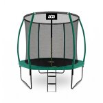 Aga sport exclusive trampoline 250 cm vert fonc� + filet de protection