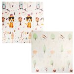 Aga4kids tapis en mousse pliable pour enfants 200x180 cm ds3009