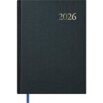 Agenda 2026 - jour par page format grand (17x24 cm) couverture rigide 12 mois janvier � d�cembre planificateur ...