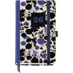 Agenda 2026 un jour par page petit format (90 x 140 mm) planification quotidienne couverture rigide carton ...