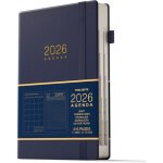 Agenda 2026 journalier a5 planner forfait journalier de 365 pages et forfait mensuel de 24 pages porte ...