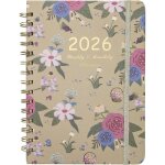 Agenda 2026 - planificateur hebdomadaire - agenda 2026 adultes - format a5 - vue densemble hebdomadaire ...