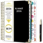 Agenda 2026 - planificateur hebdomadaire - agenda 2026 adultes - janvier � d�cembre 2026 (12 mois) - ...