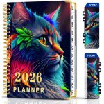 Agenda 2026agenda semainier � suivre de janv 2026 � d�c 2026a5 carnet de notes avec onglets mensuels215 ...