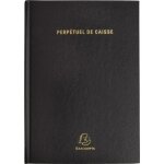 Agenda bureau - caisse - perptuel journalier - noir - 148x21 cm - souple