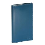 Agenda - exacompta - espace 17 volga - bleu canard - souple - 1 semaine sur 2 pages