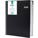 Agenda journalier 2026 planner 2026 scolaire et familial semainier et planificateur hebdomadaire mensuel ...
