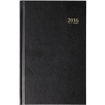 Agenda - brepols - saturnus basic lima - 1 jour / page - 133x21cm - anne civile 2025 - noir