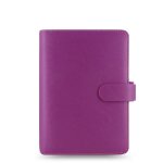 Agenda organiseur - filofax - saffiano - framboise - souple - 1 semaine sur 2 pages Agenda organiseur - filofax - saffiano - framboise - souple - 1 semaine sur 2 pages