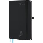 Agenda de poche semainier 2026 - zuuko - 18x98 cm - 12 mois - 1 semaine sur 2 pages - couverture souple ...