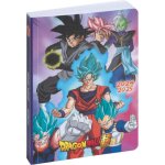 Agenda scolaire - 2024 / 2025 - 1 page par jour - dragon ball - 12x17cm - rose
