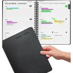 Agenda scolaire 2026 a4 planificateur semainier vue semaine �tudiant enseignant universit� juillet 2025 ...