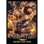 Agenda scolaire attaque des titans. edition 2025 - 2026