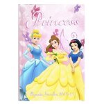 Agenda scolaire - disney - princess - rose - souple - anne scolaire 2010 - 11
