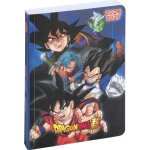 Agenda scolaire - 2024 / 2025 - 1 page par jour - dragon ball - 12x17cm - bleu