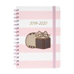 Agenda scolaire - pusheen - rose collection - a5 - 12 mois - design tendance