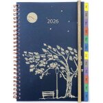 Agenda semainier 2026 a5 spirale avec onglets poche et pages sp�ciales - planificateur hebdo jan - d�c ...